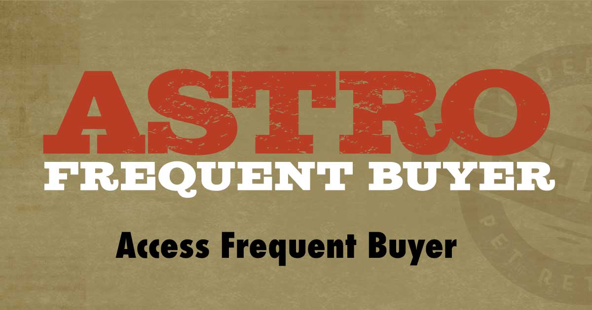 Astro Frequent Buyer Access